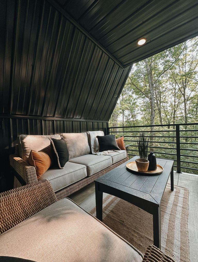 the frame cabin 