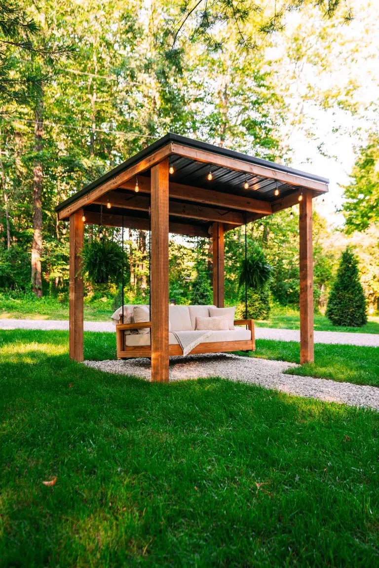 the frame cabin 